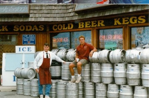 kegs of beer